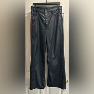 Ann Taylor Coated Wide leg pant